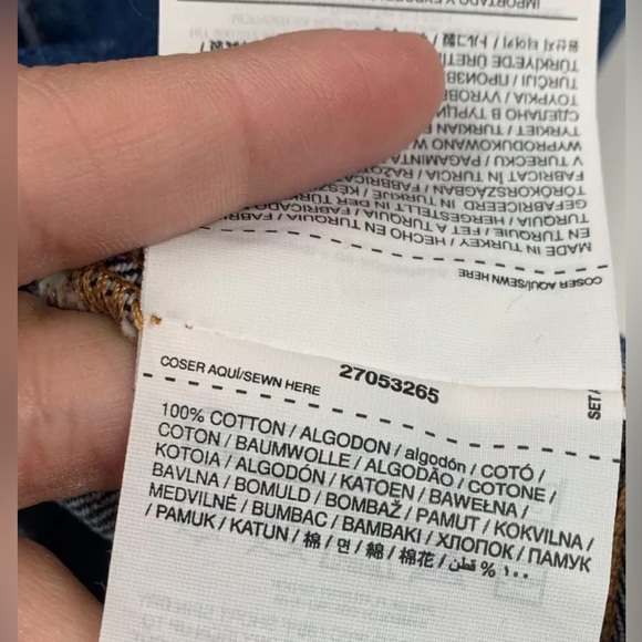 Mango Womens Blue Cotton Long Sleeve Side Cutout Casual Denim Mini Dress - Picture 5 of 5